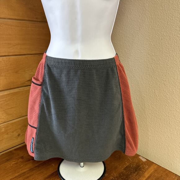 Melanzana Micro Grid Fleece Skirt XS quick dry athleisure Leadville CO